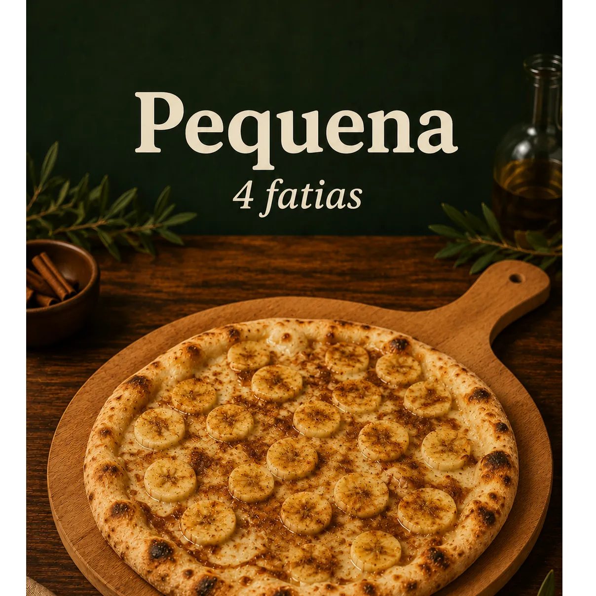 PEQUENA | 4 Fatias | 20cm