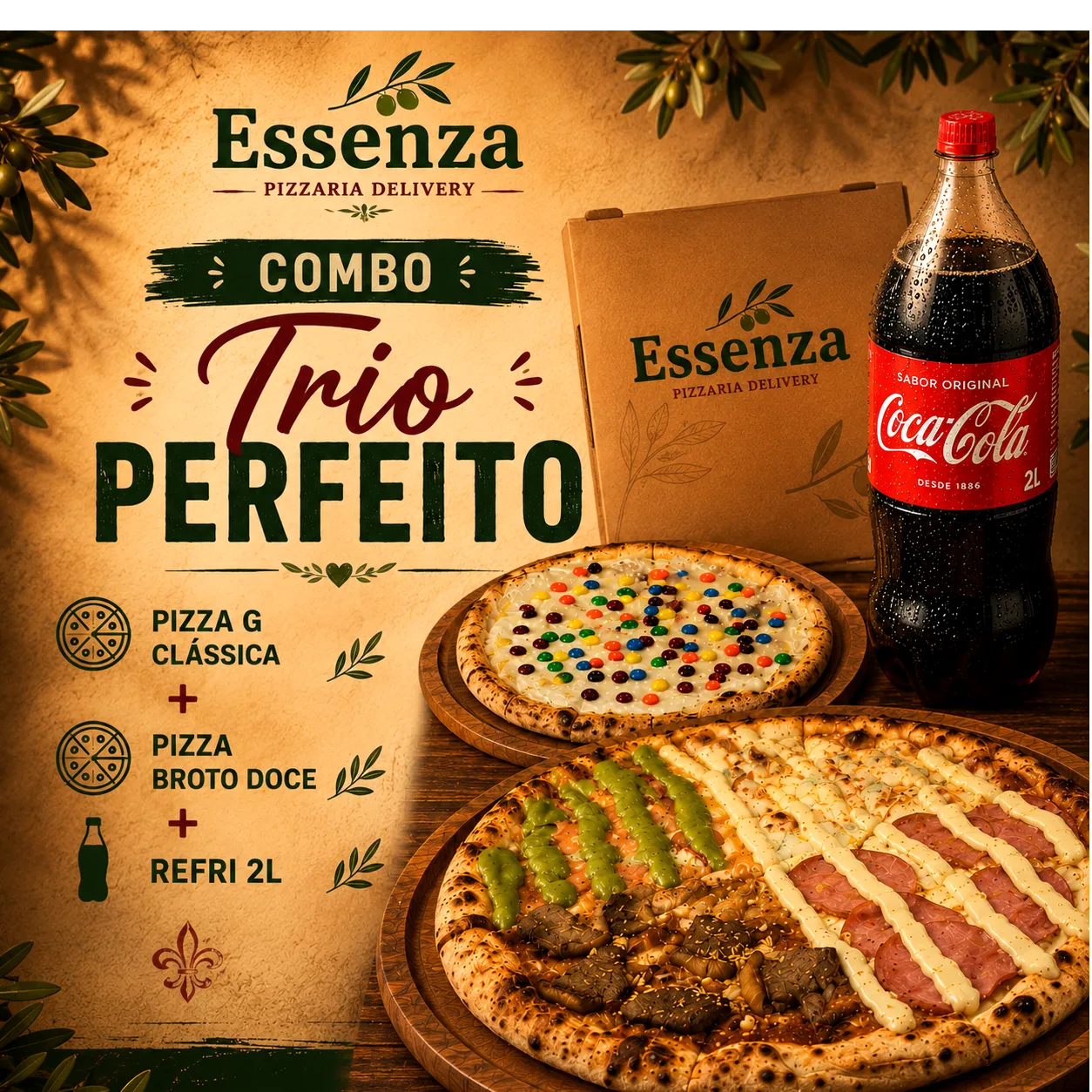 PROMOÇÃO | COMBO TRIO PERFEITO
